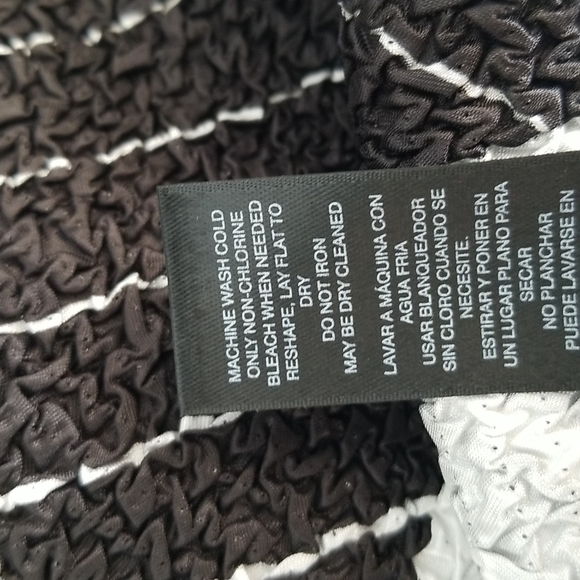 Chico's Travelers Black & White Jacket Size L/12 (Chico's 2) - Picture 9 of 9